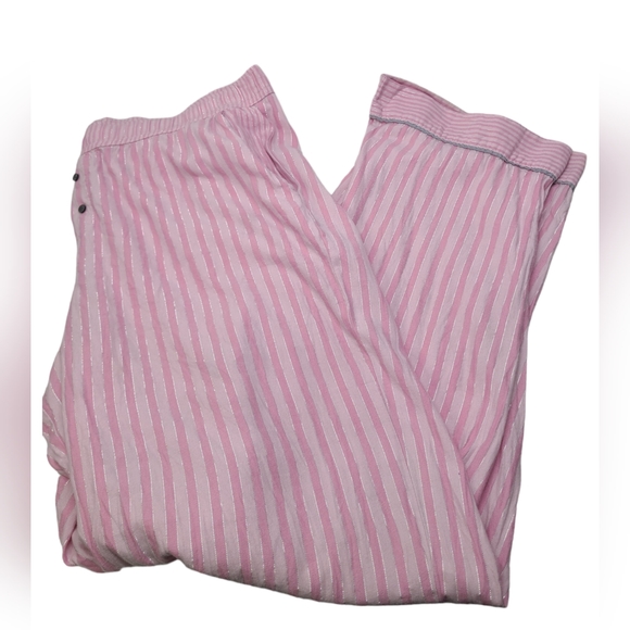 Victorias Secret Pink striped Pajama Pants Size Large Women's - Picture 2 of 8